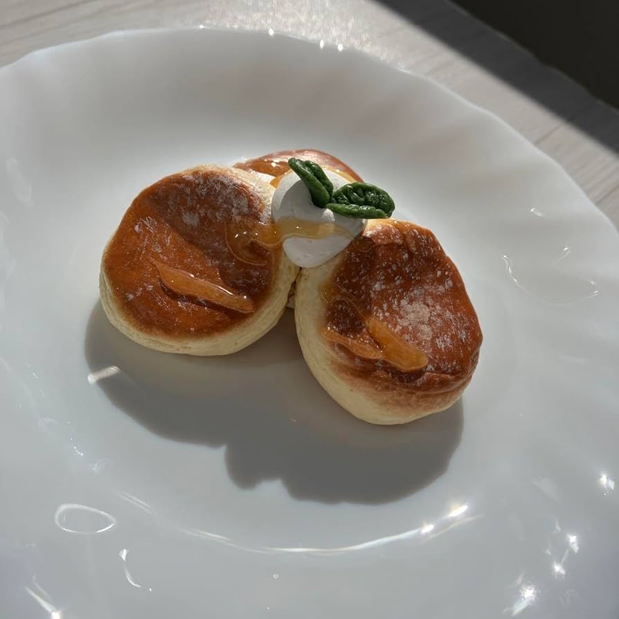 喫茶店のレトロなパンケーキのようせいさん⋆*ぬいぐるみ レトロ喫茶特集 もちもち喫茶グッズ 10代 20代 30代 40代 50代